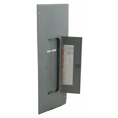 SQUARE D Penutup Pusat Beban: 39.18 in Pjg, 48723/48R720/48R736/5F700, 1, Pintu, Tanpa Ventilasi - Covers for Square D QO Load Centers
