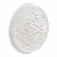 TELEMECANIQUE SENSORS Round Sensor Reflector: Non-Polarized, Round, Plastic, 39 mm Overall Dia (MPN XUZC39)