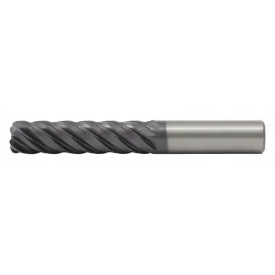 End Mill Persegi WIDIA HANITA: Karbida, Dilapisi AlTiN, 5 Alur, Diameter Giling 1", Panjang Potong 4" - Fast-Cutting Carbide Square End Mills for Stainless Steel & Super Alloys