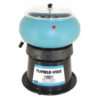 RAYTECH Sistem Tumbler Getar: Kapasitas 0.1 cu ft - Vibratory Tumblers
