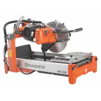 HUSQVARNA Masonry Saw: 14 in Blade Dia., Wet, 5 in Max. Cutting Dp, 0.5 V AC Volt, 14 A Current (MPN 967285203)
