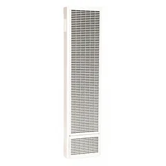 Vented recessed gas wall heater with 35,000 BtuH heating capacity input. Features matchless piezo manual ignition. Designed for single wall type installation. Overall dimensions: 65-3/4 in H x 16 in W x 6 in D. Suitable for supplemental or primary heating in residential or light commercial spaces where a recessed, space-saving unit is required.