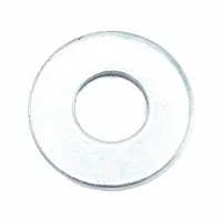 This steel flat washer is designed for use with dry material spreaders. It provides load distribution under a nut or bolt head to prevent damage to the spreader frame and ensure secure assembly during operation