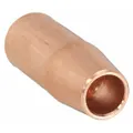 Conical nozzle with 1/2 in bore diameter and 1/8 in recess. Self-insulated design for gas cutting and welding applications. Supplied as a pack of 2.