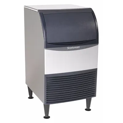 Mesin Es SCOTSMAN: Serpihan, 216 lb Es per Hari, Pendingin Udara, Tinggi 38 in, Lebar 20 in - Undercounter Ice Machines