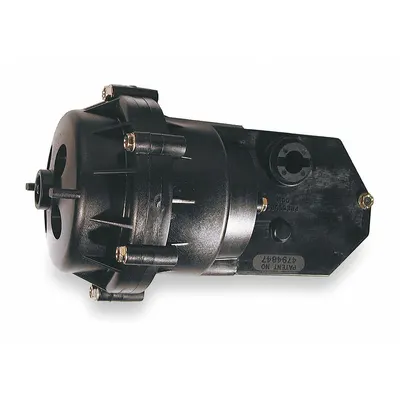 Aktuator Damper Pneumatik KMC CONTROLS: Putar, Rentang Pegas 3 psi hingga 8 psi, Pemasangan Poros Bulat - Rotary Actuators