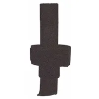 UNCLE MIKE'S Radio Pouch: Black, Nylon, 6 in x 4 1/2 in (MPN 89060)