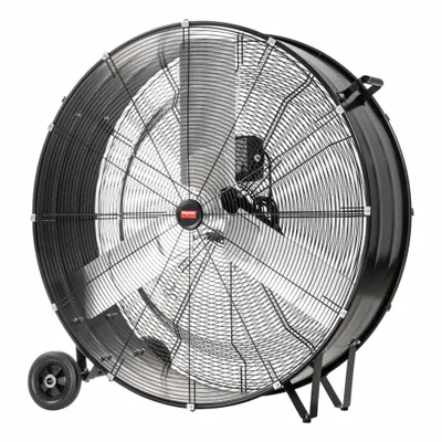 Kipas Portabel Dayton: Diameter Bilah 36 in, 120V AC, Mobile, 1/4 hp, Penggerak Langsung - Standard Industrial Floor Fans