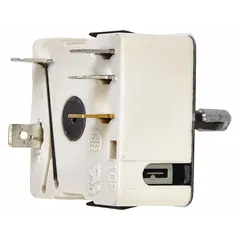 Genuine OEM replacement surface element switch for Whirlpool electric ovens and ranges. Controls the heating elements for surface cooking by allowing selection of heat settings. Direct replacement for the original part.