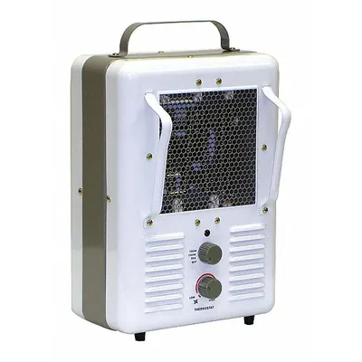 TPI Portable Electric Jobsite & Garage Heater: 1.3kW/1.5kW Watt Output, 5-15P - Portable Standard Electric Jobsite & Garage Heaters