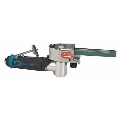 DYNABRADE Amplas Sabuk Udara: Lebar Sabuk 1/2 in, Panjang Sabuk 13 in, Lengan Berputar, Tugas Berat - Belt Sanders