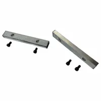 PALMGREN Standard Jaw Plate Kit: Steel, For 5 1/2 in Vise Jaw Wd, Fasteners, Works with 61KD23 (MPN 964849401)
