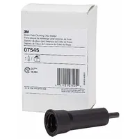This nylon pad holder is designed for grinding applications in brake servicing. It holds compatible cleaning discs for surface preparation on brake hubs and drums. Overall length is 3 inches