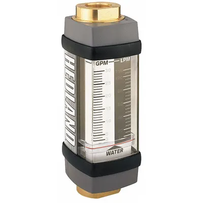 HEDLAND Flowmeter Mekanis: Meter Air dan Fluida Lain, Skala, Area Variabel - Inline Flowmeters for Water