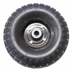 Replacement wheel for air compressor tanks, designed to support mobility and stability during operation and maintenance. Compatible with 2MLW4 and 2MLW5 air compressor units.