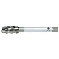 OSG Spiral Point Tap: 1/2"-13 UNC, H3 / 2B-3B, 3 Flute, Plug Chamfer, High Speed Steel (MPN 1631600)