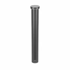 Steel clevis pin with 1/2 in diameter and 4 in shank length. Used in clevis and pinned connections for machinery, rigging, or structural assemblies. Supplied in a 10-pack.
