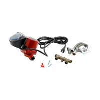 Circulating Pump: 115V AC, Stainless Steel, 1, 6 gpm, 5 ft Max. Head, 5 1/8 in Face to Face, Inline (MPN 595916)