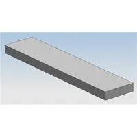 Alloy Steel Flat Bar: 0.625 in Thick, -0.01 in/-0.04 in, 1 1/2 in x 24 in Nominal Size (WxL) (MPN 40f.625x1.5-24)
