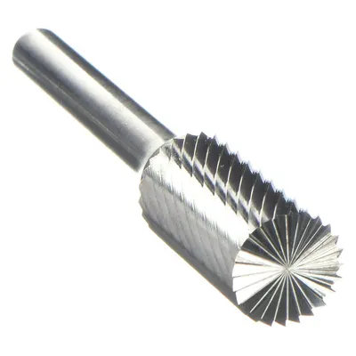 Bur Karbida: Silinder dengan Potongan Ujung - Single-Cut End-Cut Cylinder Burs