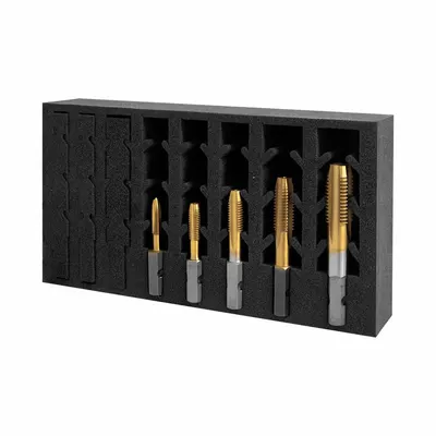 HOLEMAKER TECHNOLOGY Set Tap Impact: 5 Pc, 6H - VersaDrive ImpactaTap Sets