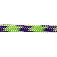 ALL GEAR Rigging and Climbing Rope: Double Braid, 7/16 in Dia, 630 lb Working Load Limit, Polyester (MPN AG24SP716150PPG)