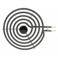This coil surface element is a replacement part for Whirlpool ovens, providing direct radiant heat for cooktop applications. It is used to restore even heating on stovetop burners when the original element wears out or fails.