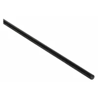 Round ABS welding rods for hot-air welding of ABS plastic components. Each rod measures 3/16 inch in diameter and 48 inches in length. Pack of 23 rods weighing 1 lb. Used for repairing and fabricating ABS parts such as tanks, ducts, and enclosures