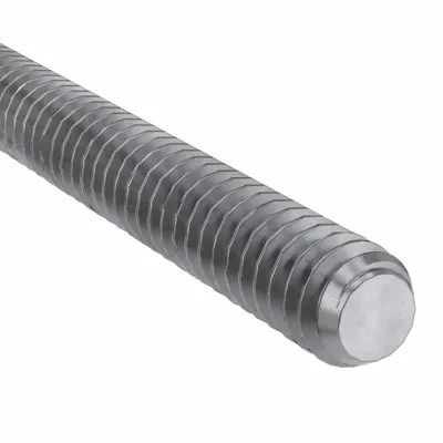 ACME Sekrup: #10 Ukuran Ulir, 6 ft Panjang, Baja, Kelas 2, Polos, 5 PK (MPN RODG21210) - Acme Fully-Threaded Rods & Studs