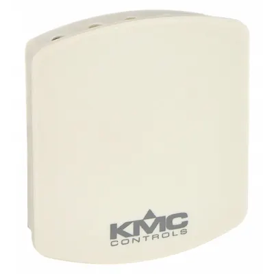 KMC CONTROLS Sensor Suhu: Pemasangan Dinding, Kotak Konduit, -40°F hingga 248°F, Plastik, Pengukuran Tunggal - Room Temperature Sensors