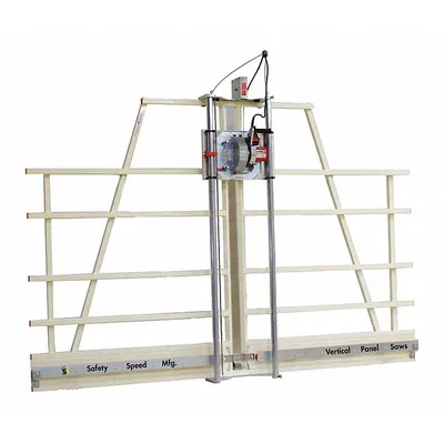 Gergaji Panel SAFETY SPEED: Horizontal/Vertikal, 64 in Tinggi Potong, 90 in Tinggi Keseluruhan - Panel Saws