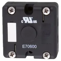 This AS-Interface active power distribution box connects AS-i flat cable to AS-i flat cable in industrial networks. Rated for 8 A at 31.6V DC, it provides power distribution with an IP65 enclosure for protection against dust and water ingress