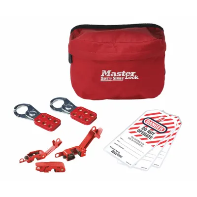 MASTER LOCK Perlengkapan Penguncian Listrik: Listrik (MPN S1010EBAS) - Portable Electrical Lockout Kits