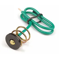 GROTE Assembly: Blunt Cut Wires, 1 Wires, 12 in Wire Lg, 1 Connectors, 5/8 in Sockets (MPN 68170)
