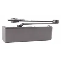 LCN Door Closer: Parallel Mounting Type, Grade 1 - Heavy Duty, Aluminum, 12 1/4 in Lg, 2 1/4 in Wd (MPN 4111-SCUSH RH AL)
