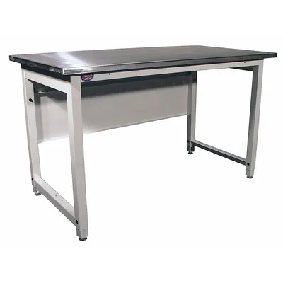 PRO-LINE Meja Kerja: Tinggi Dapat Disesuaikan, Baja Tahan Karat, 60 in x 30 in, Kapasitas Beban Keseluruhan 5.000 lb - Heavy-Duty Open-Base Workstations