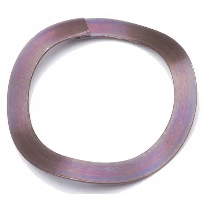 Pegas Cakram Gelombang SPEC: Diameter Dalam 57.2 mm, Diameter Luar 68 mm, Baja Karbon, 10 PK (MPN WWMO026804869) - Wave Disc Springs