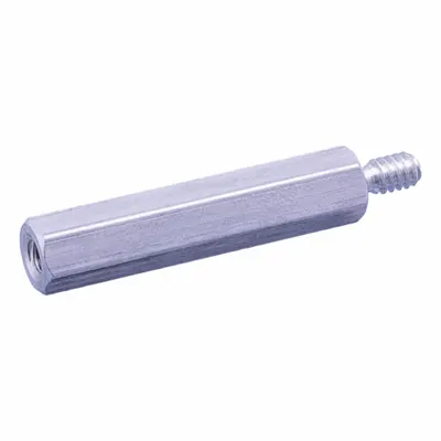 RAF ELECTRONIC HARDWARE Hex Male-Female Standoff: Male x Female, #4-40 Thread Sz, 9/16 in Lg, Hex - Steel Male x Female Standoffs