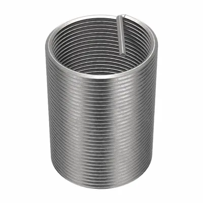 HELI-COIL Sisipan Heliks: Gaya Tang Tanged, Bebas Berputar, Ukuran Ulir 1 3/8"-6 - Free-Running Tanged Helical Inserts