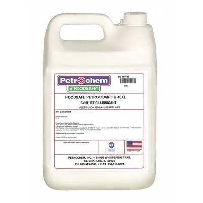 PETROCHEM Minyak Kompresor: 1 gal, Kendi, Kelas SAE 15, Kelas Viskositas ISO 46 - Air Compressor Oils