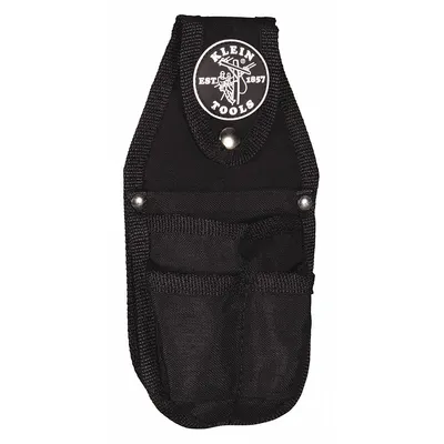 KLEIN TOOLS Tool Pouch: For 2 in Belt Wd - Max, 4 Pockets - Nylon Tool Pouches