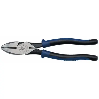 Tang Lineman KLEIN TOOLS: Datar, Panjang Keseluruhan 8 7/8 in, Panjang Rahang 1 1/2 in, Lebar Rahang 1 1/4 in - Standard Lineman's Pliers