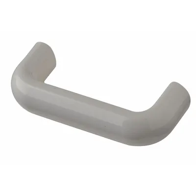 ELESA Gagang Tarik: Lubang Berulir, Plastik, Putih, Ukuran Sekrup M8, 0.79 in - Standard Pull Handles