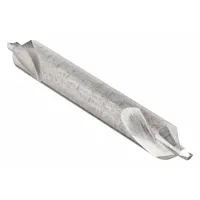 KEO Center Drill: Plain Type, #1, 60°, 1 1/4 in Overall Lg, High Speed Steel (MPN 906-000-060)