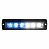 CODE 3 Warning Light: Emergency Vehicle Area Light, Blue/White, 9 W Watt, Clear, SAE J595 Class 1 (MPN MR6MC-BW)