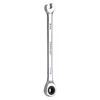 WESTWARD Combination Wrench: Alloy Steel, Chrome, 6 mm Head Size, 4 7/8 in Overall Lg, Std (MPN 54PN46)