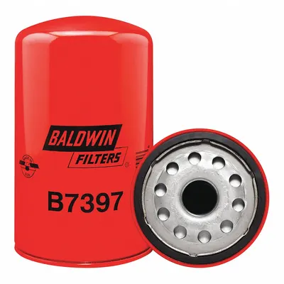 BALDWIN FILTERS Filter Oli: B7397, Ukuran Ulir 1 1/8"-16, Tinggi Keseluruhan 7 3/8 in - Spin-On Oil Filters