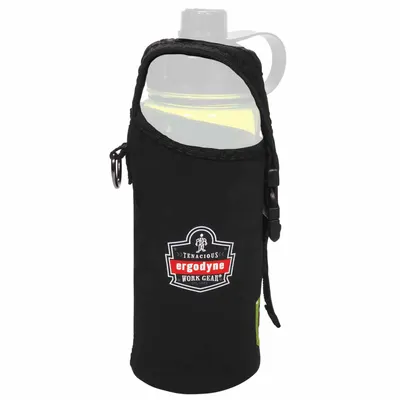 SQUIDS BY ERGODYNE Bottle Holder: Bottles/Cans, D-Ring, Buckle, 9 1/2 in Ht - Bottle Holders