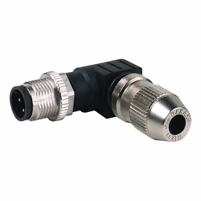 Konektor Melingkar MURRELEKTRONIK: Berkode A, 3 Pin, M12 Sekrup, IP67, IDC - Field-Wireable Industrial M12 Circular Connectors