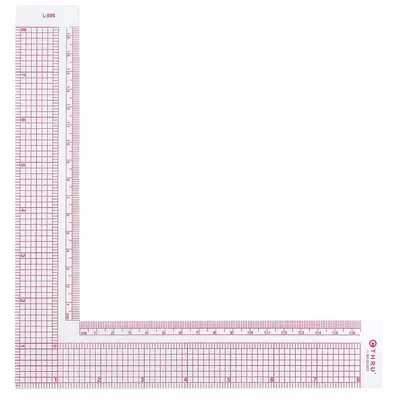 WESTCOTT L-Square: 8 11/16 in Panjang Dasar, 8 11/16 in x 1 1/2 in, 8 in x 1 1/2 in - Framing Squares